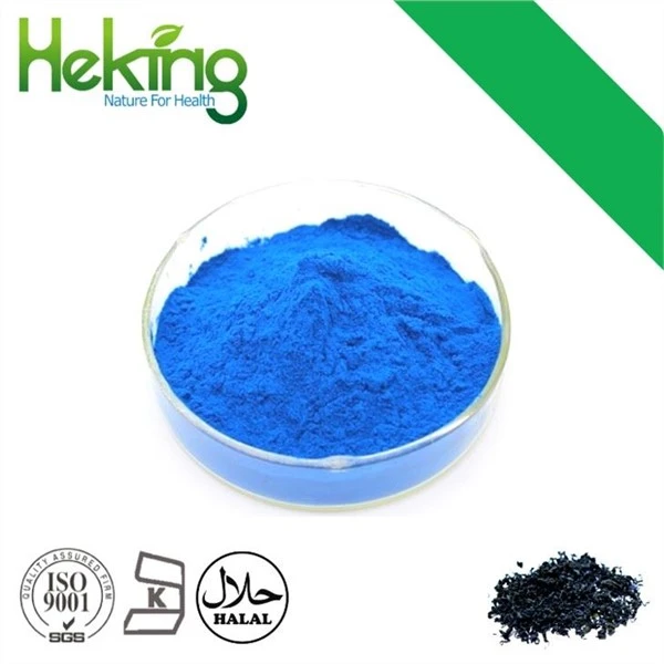 Sininen Spirulina-uute